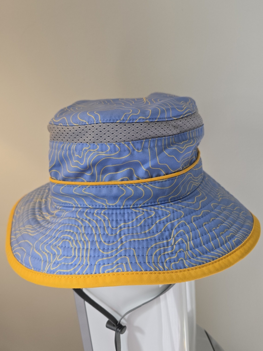Sunday Afternoon - Blue & Yellow Outdoor Bucket Hat UPF50